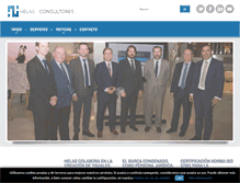 Tablet Screenshot of helasconsultores.com